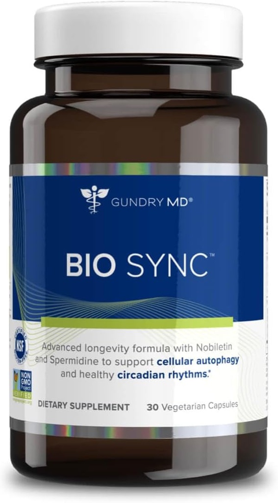 Gundry MD® Bio Sync Supplement for Daytime Energy, Supports Focus and Memory†* - (30 Servings)