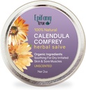 Calendule et Salve à base de plantes Comfrey, sans parfum, onguent naturel à base de plantes, baume apaisant à la peau sèche, soulagement des démangeaisons, ingrédients organiques