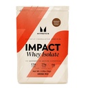 Myprotéine Impact Whey Protein Isolate, 2,2 Lbs (30 portions) Chocolat Brownie, 25g Protéines et 6g BCAA par portion, sans gluten Shake pour la force musculaire et la récupération