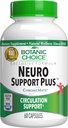 Botanic Choice Neuro Support Plus – Helps Soothe, Feet, Lower Legs- Nerve, Circulation Support-with Alpha Lipoic Acid, Biotin, Vitamin B12, B6, Benfotiamine (Vitamin B1)-Gluten Free-60 Capsules