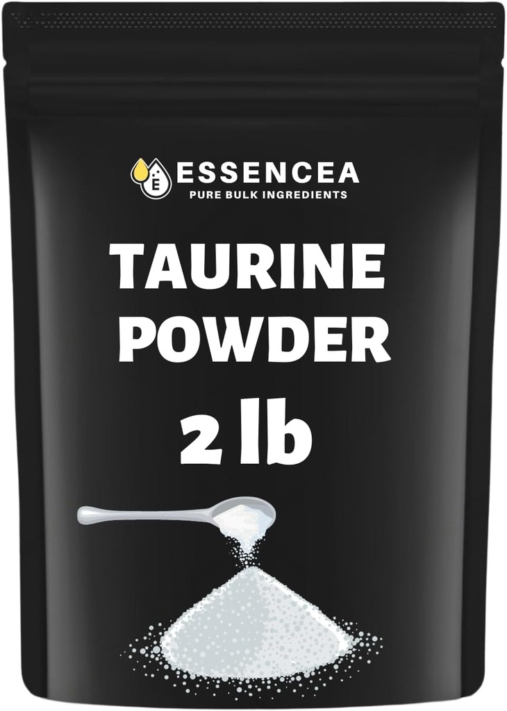 Poudre de Taurine 2lb Ingrédients purs en vrac. 100% Poudre de Taurine.