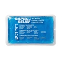 Compresseur de gel chaud et froid réutilisable rapide avec Contour-Gel 5 1/4x9-Inch Compresseur à froid moyen Gel bleu pour blessures
