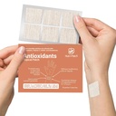 NUTRI-PATCH Antioxydants Lot topique, infusé de vitamine C, glutathion, Coenzyme Q10, NAC, 30 Compte