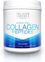 Peptides de collagène hydrolysés purs (20 oz) – Poudre de collagène non aromatisée - Pâturage, gazéification, kéto et paléo-friendly, non OGM, sans gluten – Certifié BPF – Facile à mélanger (1)