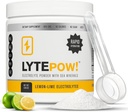 LyteLine Electrolytes Powder - Sea Minerals - Lemon-Lime Hydration Supplement - 90 Servings - Non-GMO, No Calories, No Sugar - Delicious Keto Replenishment Drink Mix - Perfect for Exercising