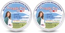 Trois Lollies Preggie Pop Drops - 21 gouttes - Matin de soulagement de la maladie pendant la grossesse - En sécurité pour maman enceinte et bébé - Sans gluten - Quatre saveurs: citron, framboise, pomme verte, Tangerine (paquet de 2)