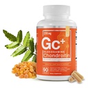 Éléments essentiels Glucosamine Chondroïtine MSM Boswellia Serrata Supplément à l'acide hyaluronique Soutien joint Supplément antioxydant pour la flexibilité - 90 Capsules