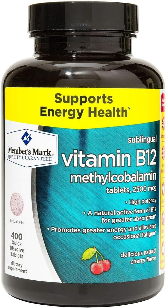 Marque du membre Vitamine B12 5000mcg (300 Nombre)