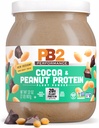 PB2 Performance Poudre de protéines végétaliennes à base d'arachides 20g Protéines complètes, Pas d'ajout de sucre, Fibres prébiotiques