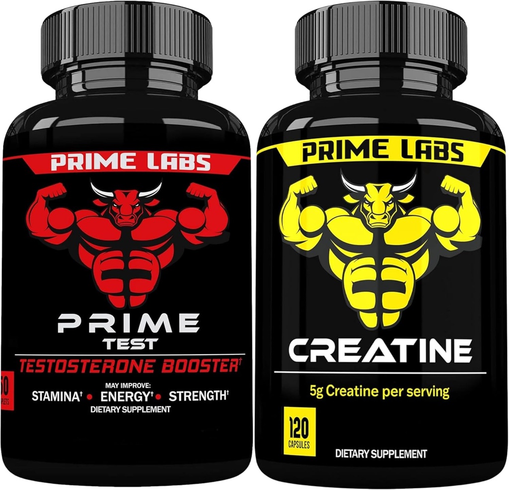 Premier Labs Premier Test + Capsules de créatine