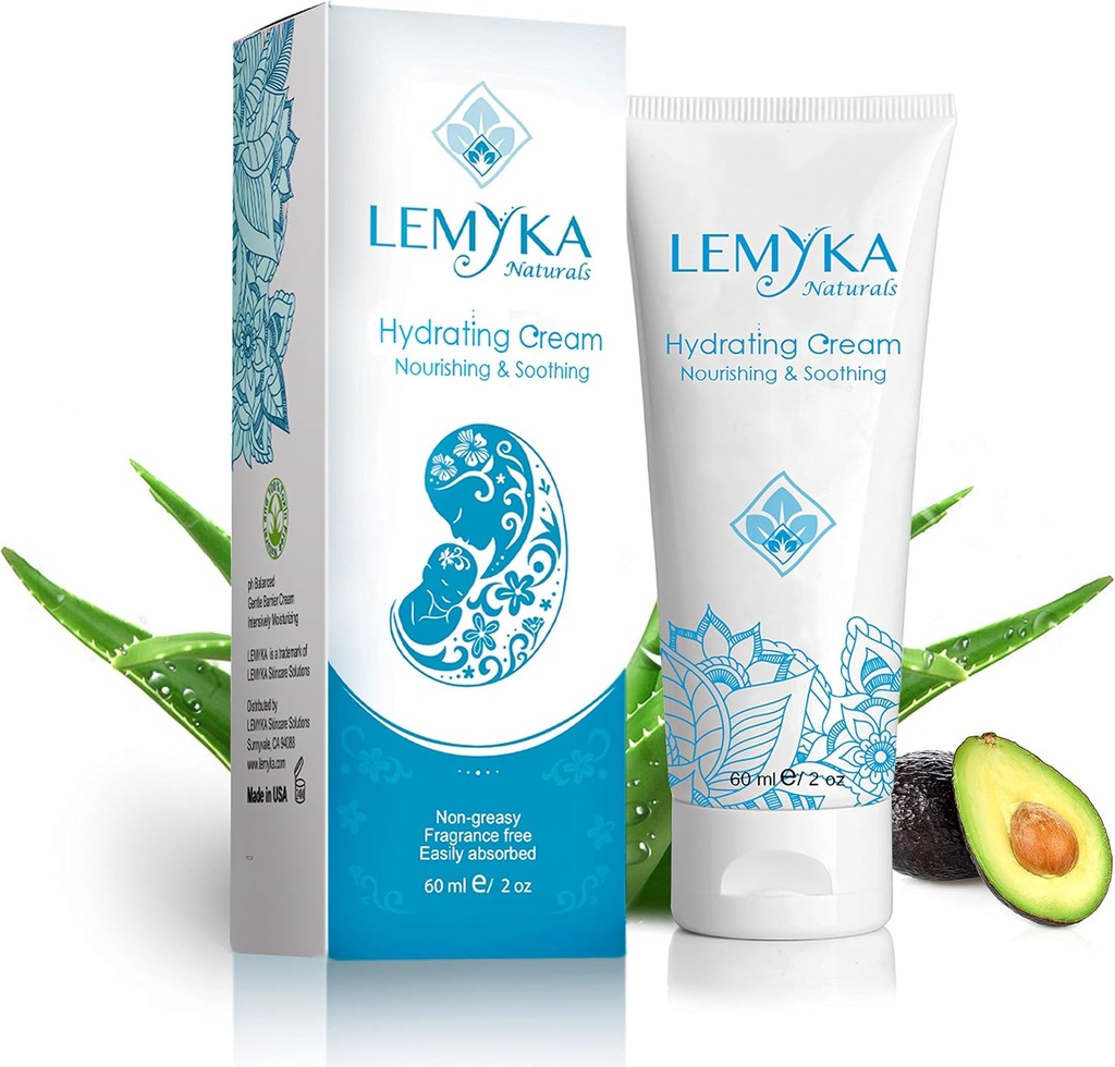 Crème pour bébé pour l'eczéma, psoriasis sujet, démangeaisons, peau sèche, onguent apaisant organique, Hydratant naturel, sans parabène, 2OZ
