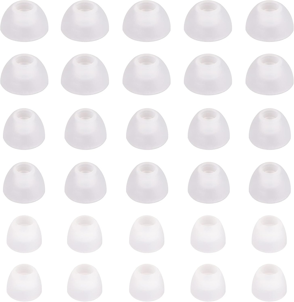 Domes de remplacement pour appareils auditifs RCA OTC – 30-Pack; 10 modèles petits, 10 moyens, 10 grands; compatibles avec les modèles RCA OTC Behind-The-Ear (RSH05) et RCA OTC in-Ear (RSH20)