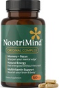 Suppléments Cerveau pour la mémoire et le focus – Nootropic avec Bacopa Monnieri, Phosphatidylsérine, Omega-3 DHA & Plus