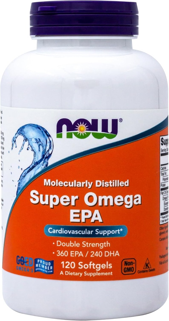 Les aliments Super Omega EPA - 120 Softgels