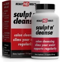 HEALTH DIRECT Sculpt n' Cleanse - Herbal Colon Cleanse for Digestive Health & Regularity - Natural Detox & Gut Flush Supplement - 175 Veggie Capsules