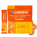 Liquid I.V.® Multiplieur d'hydratation +Immune Support - Tangerine (en anglais seulement) Mélange de poudre d'électrolyte (en anglais seulement)