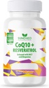 CoQ10 Antioxydant puissant (Capsules Coq10+Resveratrol)