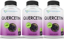 DOCTEUR COMPLÉMENTS RECOMMANDÉS Quercetin 1000mg par portion - (Vegan, non-OGM) (120 Capsules de Veggie, boîte de 3)