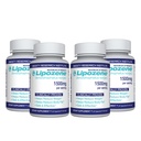 Lipozène Diet Pills - Supplément perte de poids - 4 bouteilles de 30 capsules chacune, un total de 120 capsules!