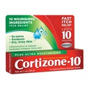 Cortizone-10 Anti-Itch Creme Plus Hydratants de guérison, Force maximale, 1 oz.
