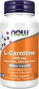 NOW Foods Supplements, L-Carnitine 500mg, Purest Form, Amino Acid, Fitness Support*, 60 Veg Capsules