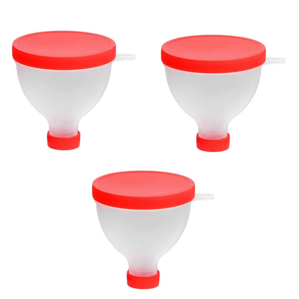 gofidin 3PCS 200ML Entonnoir de poudre de protéines portable Entonnoir de remplissage portable Gym Partenaire pour bouteille d'eau Fitness Protein Shaker Bouteille de stockage nutritionnel