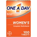 Multivitamine, supplément de vitamine A, vitamine C, vitamine D, vitamine E et zinc pour la santé immunitaire, B12, biotine, calcium et plus, comprimé, 100 nombres