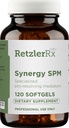 Mediateurs spécialisés en résolution Pro - Synergy SPM par RetzlerRx® - SPM pour le confort, la santé des tissus et le soulagement des troubles mineurs* - Non-OGM - Sans gluten - 120 Softgels