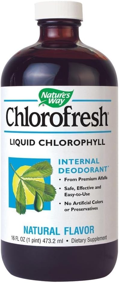 NATURES WAY Chlorofresh Liquid Natural Flavor, 16 FZ