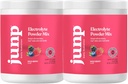 JUNP Electrolytes Poudre Pas de sucre Pas de glucides – Farine de fruits sauvages Mélange de boisson - Potassium et sel Electrolyte Poudre d'hydratation Zéro Calorie Sucre Sans Poudre d'électrolyte, Keto Friendly, 180 portions