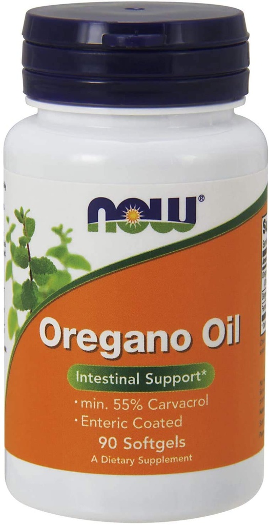 Nourriture Oregano enteric, 90 Softgels (270 Softgels)