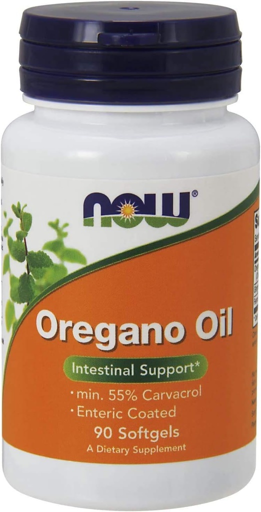 Nourriture Oregano enteric, 90 Softgels (270 Softgels)