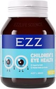 EZZ Santé des yeux des enfants, Vitamines essentielles des yeux Lutéine et zéaxanthine, soulagement de la fatigue visuelle et amélioration de la vue, naturel et sans additifs, 60 Easy-to-Chew