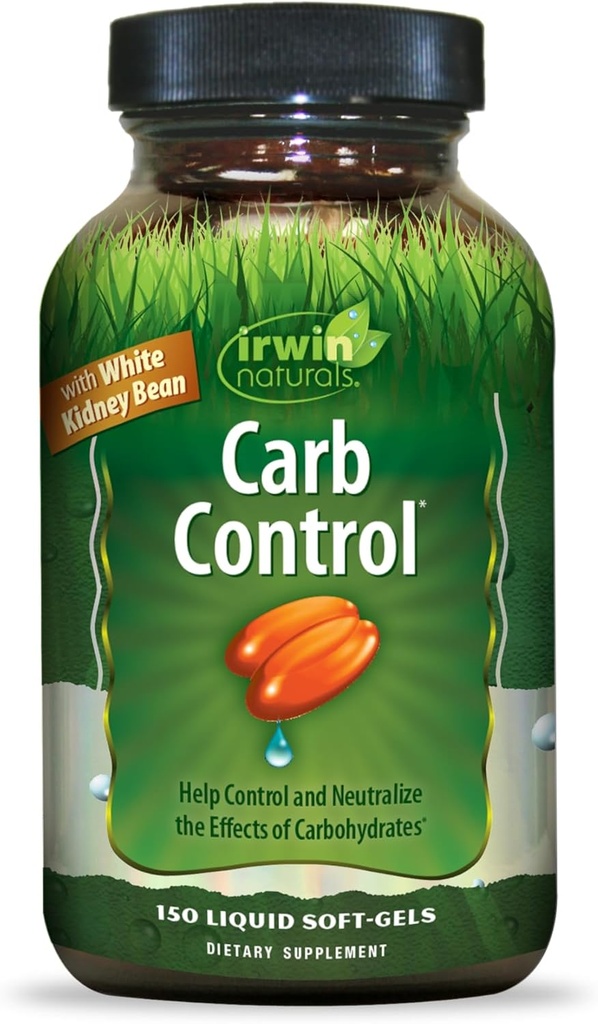Irwin Naturals Contrôle des glucides, 150 liquides Soft-Gels