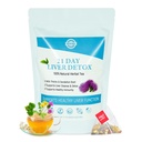 Laicuherb Lait Thistle Detox foie Thé pour la digestion et l'immunité, naturel 21 jours foie Nettoyer le thé à base de plantes pour le nettoyage du foie et soin de l'estomac, sans caféine, 21 sachets de thé