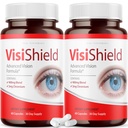 (2 pack) Visibield Formule de vision avancée pour pilules de supplément aux yeux Vitamines (120 capsules)