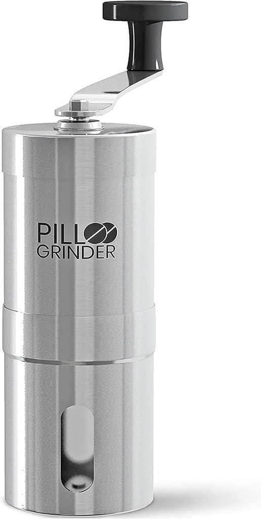 B&C Home Goods Crusher - Broyeur à pilules en acier inoxydable - Splitteur à pilules de grande capacité - Coupe les pilules en poudre fine - Usines pour l'alimentation des tubes, des animaux domestiques et des enfants
