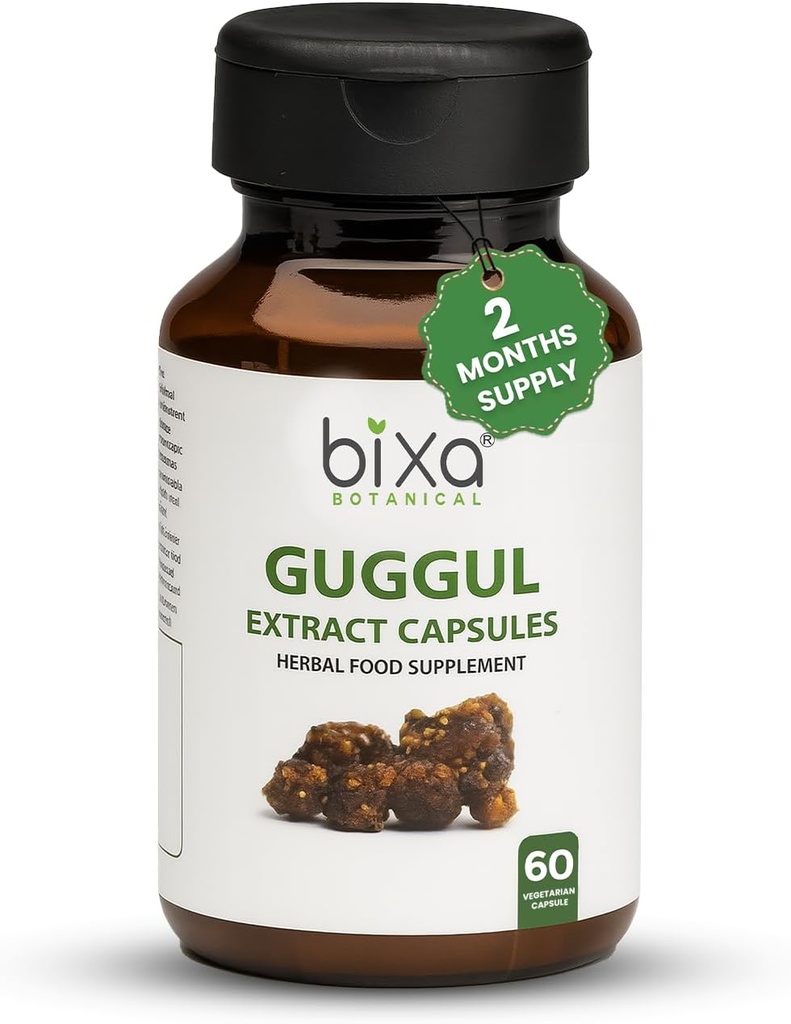 Bixa BOTANICAL (en anglais seulement) Extrait de Guggul 450mg (en anglais seulement)