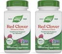 Nature's Way Red Clover Blossom Herb, soutien à la santé traditionnelle des femmes*, 800 mg par portion, 100 capsules végétales (paquet de 2)
