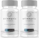 (2 Pack) Atinnuris Capsules, Atinnuris Dietary Supplement, Atinnuris to help Soothe Ear Nerves, Atinnuris to Support Healthy Hearing, Atinnuris Advanced Formula Pills, Atinnuris Reviews (120 Capsules)