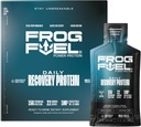 Frog Fuel Power Regular Protein Shot, 15g Protéines Nano-Hydrolyzed Grass Fed Collagen, Après l'entraînement, sans gluten, sans gras et sans sucre, 22 acides aminés, 0 glucides, baie, 1 oz Packets, 24 Pack