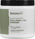 SynergyGenPro Collagène + Poudre en vrac HA par Dr RetzlerRxTM - Soutien avancé des articulations, de la peau et de la mobilité avec Fortigel®, Tendoactive®, Mobile® et TRAACS® Bisglycinate de magnésium