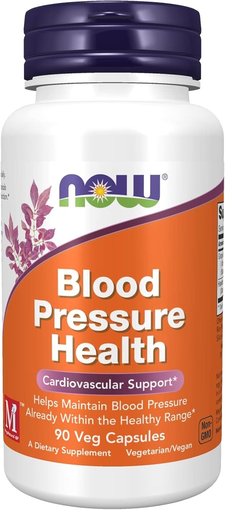 Now Foods Blood Pressure Health - 90 Capsules