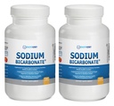 Capsules organiques de bicarbonate de sodium alcalin - stimule la santé rénale, neutralise l'acide stomach avec les superaliments alcalinisants, soutient le système immunitaire et la performance athlétique, antiacide de soulagement rapide 2 Pack