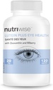 NutriWise Lutein Plus Antioxydant pour la santé oculaire (Bilberry Zeaxanthin Lutein)