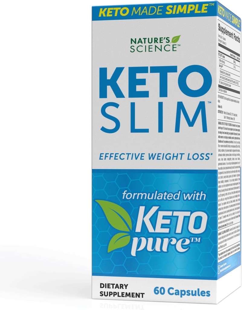 Nature's Science Keto Slim, 60ct