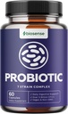 Probiotiques et prébiotiques Gut Health Supplements - Supplément probiotique avancé Acidophilus pour le soulagement de l'estomac élevé pH Balance et soutien digestif - Supplément quotidien de soutien immunitaire probiotique