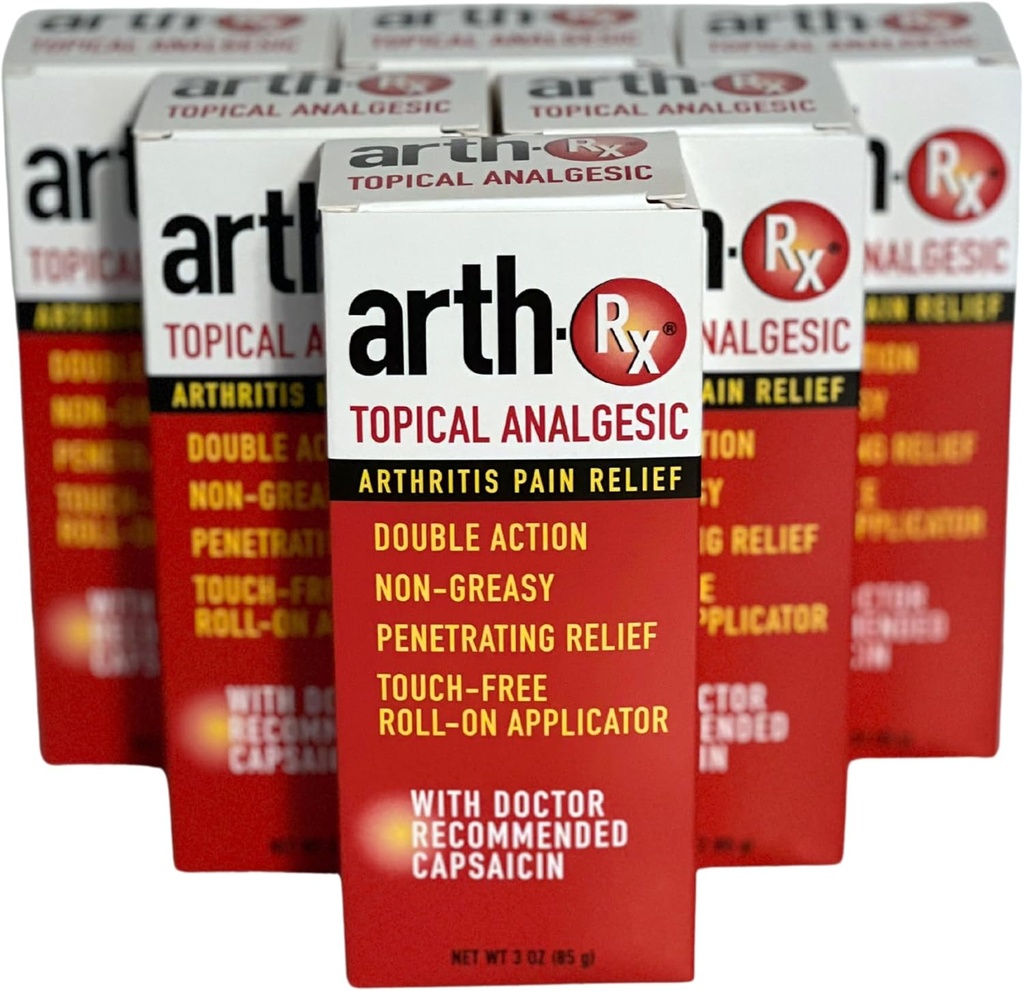 Algésie topique de soulagement de la douleur avec la capsaïcine pour le soulagement de la douleur pénétrante profonde, la capsaïcine chaude pour atténuer la douleur de l'arthrite et des douleurs musculaires, 18 oz