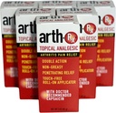 Algésie topique de soulagement de la douleur avec la capsaïcine pour le soulagement de la douleur pénétrante profonde, la capsaïcine chaude pour atténuer la douleur de l'arthrite et des douleurs musculaires, 18 oz