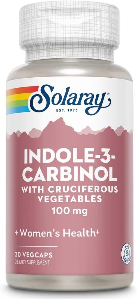 SOLARAY Indole-3-Carbinol 100mg